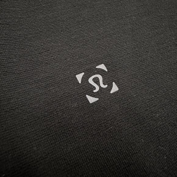 Lululemon Men's XL Drysense Tech Short Sleeve Black Gym Running - Picture 11 of 11